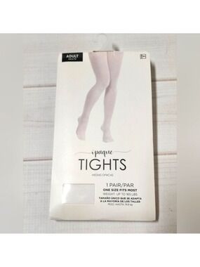 Suit Yourself Costume Co. Adult Opaque White Tights - New In Package